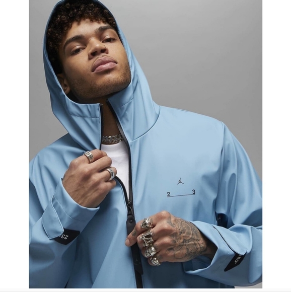 Jordan 23 engineered long trench jacket - Picture 4 of 12